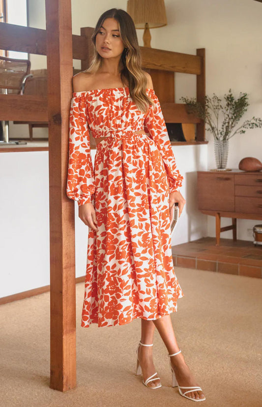 Billy Printed Maxi Dress